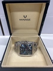 MINASE FIVE WINDOWS VM03-M03SBM 自動巻き - メルカリ