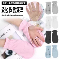 【手の甲の日焼け防止に】ハンドカバー UVカット アームカバー 手袋 指なし 夏用 メッシュ 涼しい 手首 運転 ガーデニング スポーツ _b