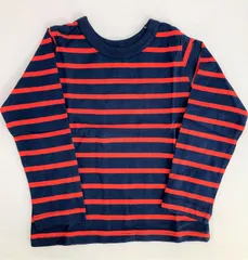 キッズ　ベビー　ボーダーTシャツ　長袖