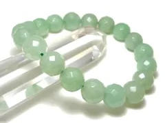 64面カット アベンチュリン ブレスレット 10mm パワーストーン ブレスレット メンズ レディース 天然石 数珠