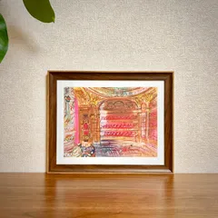 新品☆額縁付アートポスター☆ラウル・デュフィ☆Raoul Dufy☆The Opera, Paris, early 1930’s☆194