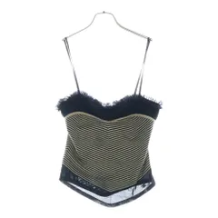 シャネル キャミソール ココマーク バックリボン シアー レース 花柄 刺繍 シャネル キャミソール ココマーク バックリボン シアー レース