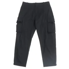 美品□20SS DIOR/ディオール オム 013C122A3866 ロゴパッチ付き コットン カーゴパンツ/ミリタリーパンツ ブラック 52 イタリア製 正規品のサムネイル