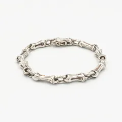 極美品レア オールドティファニー バンブー 19cm ブレスレット シルバー 極美品レア オールドティファニー バンブー 19cm ブレスレット