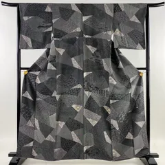 保管専用ページk-1635k-1674 染谷梅治 センスの良い縞模様 正絹 袷 着物・浴衣