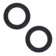 新品 スピーカー修理DIY サラウンドリング交換 アクセサリー サラウンド 4インチ 内径64mm ブラック 外径98mm 2個入り オーディオスピーカー フォームスピーカー スピーカーエッジ Aicosineg