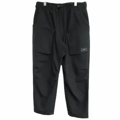 ワイスリー Y-3 美品 23AW リップストップ RIPSTOP PANTS ウール混 カーゴパンツ 軍パン ミリタリー ゴムウエスト ベルト カラビナ 黒 ブラック Lサイズ IL2048のサムネイル