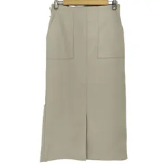 オペークドットクリップ OPAQUE.CLIP ウールライクストレッチタイトスカート レディース  42