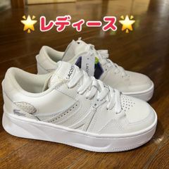 残1点‼️LACOSTE ラコステ●靴　レディース　スニーカー　ホワイト　23  23.5 24
