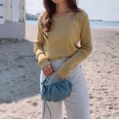 レイヤードソフトタッチニット