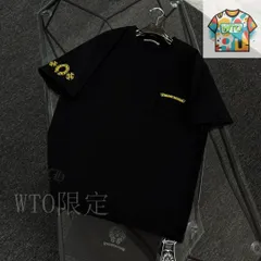 【今日WTO】Chrome Hearts 25 絨面発泡プリント Tee-QL73