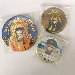 僕のヒーローアカデミア　缶バッチ 3個セット　オールマイト