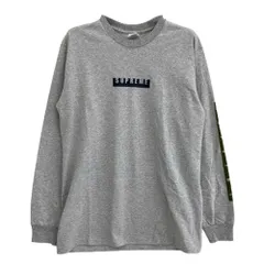 2025年最新】supreme ロンt グレーの人気アイテム - メルカリ
