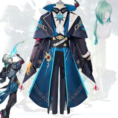 崩壊：スターレイル アナイクス アナクサゴラス コスプレ 衣装 ウイッグ付き 靴 耳飾り コスチューム cosplay 仮装 変装 人気ゲーム イベント パーティー 演出服 舞台服 ステージ服 文化祭 撮影用 学園祭 漫遊展 クリスマス ハロウィン 男女兼用
