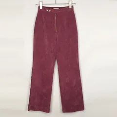 LAGUA GEM ラグアジェム コーデュロイパンツ ワインレッドのサムネイル