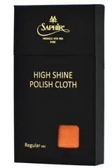 [サフィールノワール] 鏡面磨き専用 ハイシャインポリッシュクロス 3枚入り グラサージュ ワックス