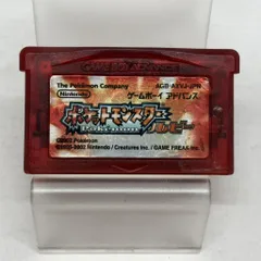 01w-4727 〇  ポケットモンスター ルビー GBA ゲームボーイアドバンス ソフトのみ 動作確認済み 中古品