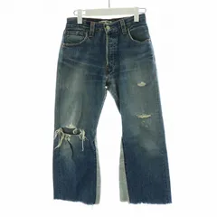 リーバイス　リダン　Levi's RE/DONE デニム　ジーンズ　USA製 RE／DONE×LEVI'S デニムパンツ ブルー サイズ 24｜【公式