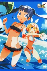 【中古】タペストリー 冒険者(水着) 描き下ろしB2タペストリー 「PS4/Switchソフト 屍喰らいの冒険メシ」 ソフマップ購入特典