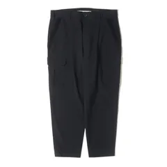 【新品】White Mountaineering ホワイトマウンテニアリング パンツ ブラック 黒 サイズ:2 | ワンタック テーパード カーゴパンツ (TECH BELTED CARGO PANTS) | ボトムス ズボン ミリタリー【メンズ】のサムネイル
