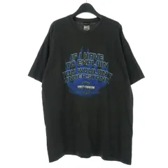 鬼フェードHarley-Davidson ブルーフレイムTシャツUSA製 j様専用ハーレーダビッドソン Tシャツ ロンT ブルーフレイム USA