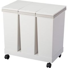 最終価格】ケユカkantダストボックスII ホワイト （30L） - メルカリ