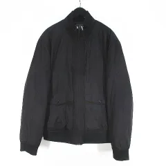 アルマーニエクスチェンジ A/X ARMANI EXCHANGE 長袖 中綿ジャケット XL 黒系 ブラック ジップアップ ポケットのサムネイル