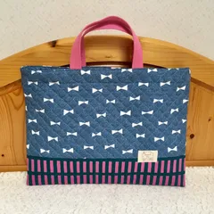 レッスンバッグ　リボン♪