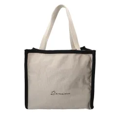 ☆ ライトグレーブラック ☆ Rename 帆布 BOXトートバッグ トートバッグ 大きめ キャンバス Rename バッグ リネーム バック 帆布 トートバック 肩掛けカバン おしゃれ レディース メンズ 大容量 マザーズバッグ ママバッグ 通勤 通学