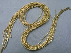 ◆金モール　キラキラタイプ　刺繍用素材◆10本