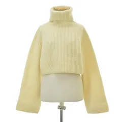 【GALLARDAGALANTE】GGZ1022405A0007 ショートタートルニット ウールカシミヤ長袖ニットセーター