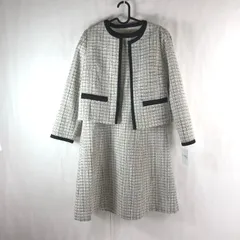 ユニバーバルミューズ UNIVERVALMUSE ワンピーススーツ セットアップ 白黒系 2号 863495