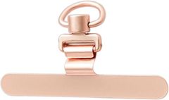 House+design Smartphone Strap Holder, Ultra-Thin 0.2mm, Compatible with All Models (Pink Gold (Stainless Steel), Free Size)