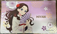 アイカツ 藤原みやび 袴 ver. マルチデスクマット 花やしき ラバーマット【D・併】