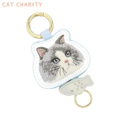 ＜キャットチャリティ＞ チャーム（リール付き） ラグドール GKH0014-F