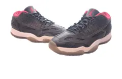 ナイキ NIKE AIR JORDAN 11 LOW RETRO IE OG Bred エア ジョーダン ロー レトロ ブレッド AJ11 黒 130270-001 メンズ靴 スニーカー ブラック 27.5cm 104-shoes72