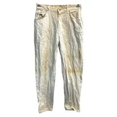 Lee デニムパンツ W31 リー レディース ホワイト コットン USA製 古着卸 アメリカ仕入 2503-1180