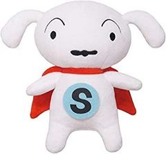 [중고] 크레용 신짱 슈퍼시로(S) 봉제인형 높이 18cm