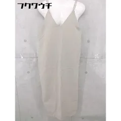 ◇ ◎ titivate ティティベイト キャミソール ロング ワンピース サイズM グレージュ系 レディース 【中古】 【1104150007205】のサムネイル