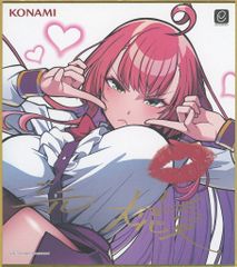 麻雀ファイトガール ミツモト・ダイアがいっぱいくじ C賞 ミニ色紙 2枚