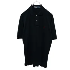 【Polo by Ralph Lauren】 ロゴ刺<!-利用不可文字-!> ポロシャツ S-1235