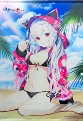 【中古】タペストリー 風嶺茉莉花 描き下ろしB2タペストリー 「PS4/Switchソフト 白刃きらめく恋しらべ 完全生産限定版」 ソフマップ購入特典