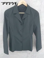 ◇ STRAWBERRY-FIELDS ストロベリーフィールズ 長袖 ジャケット ひょ ブラック レディース  【1002800466511】