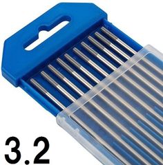 TIG溶接用 タングステン電極棒！ セリウム入りタングステン WC20 3.2mm L150mm セリウム 50本