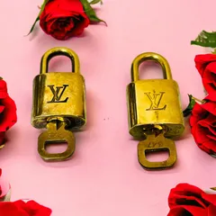 【２個セット】ルイヴィトン パドロック 南京錠 326 347