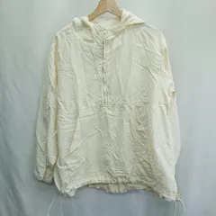 ◇ Θ AMERICAN HOLIC アメリカン ホリック 長袖 パーカー サイズL アイボリー レディース E  【1412090028083】