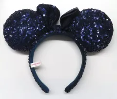 【中古】アクセサリー(非金属) ミニーマウス(ネイビー) スパンコールカチューシャ 「ディズニー」 東京ディズニーリゾート限定