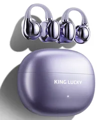 「2024年超快適 音質強化モデル イヤーカフ」イヤホン bluetooth5.4 ワイヤレスイヤホン Hi-Fi音質 音漏れ抑制 オープンイヤー型 耳を塞がない 軽量約5.6g ENC通話ノイズキャンセリング ながら聴き 耳挟み式 骨伝導の革新 人間工学設計