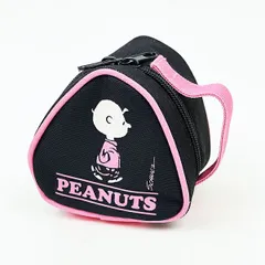スヌーピー チャーリーブラウン おにぎりランチバッグ ブラック SNOOPY
