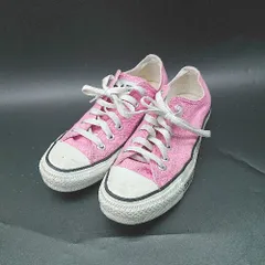 ◇ Θ CONVERSE コンバース オールスター 1SC078 ローカットスニーカー サイズ23.5 ピンク レディース E  【1410290023877】